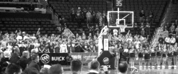 Alexandra Salerno/ The Bona Venture: Bonaventure students packed Boardwalk Hall to cheer on the Bonnies in the Atlantic 10 championship game against Xavier Sunday.