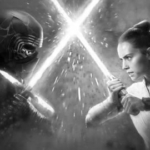 Kylo Ren and Rey dual in "The Last Skywalker"